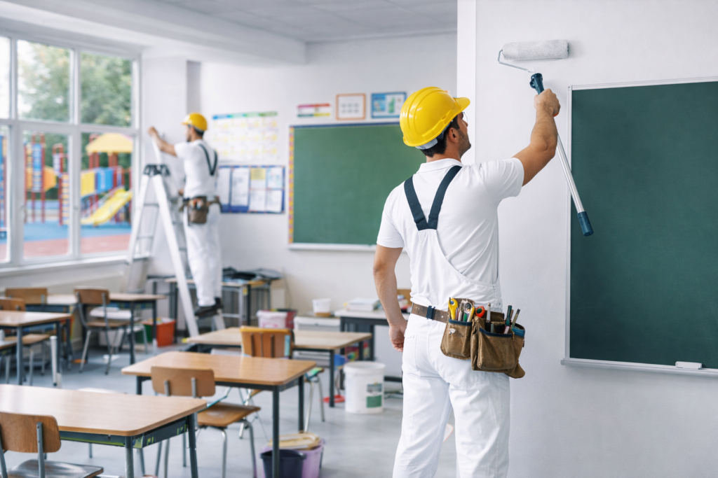 Pintores para colegios en Madrid
