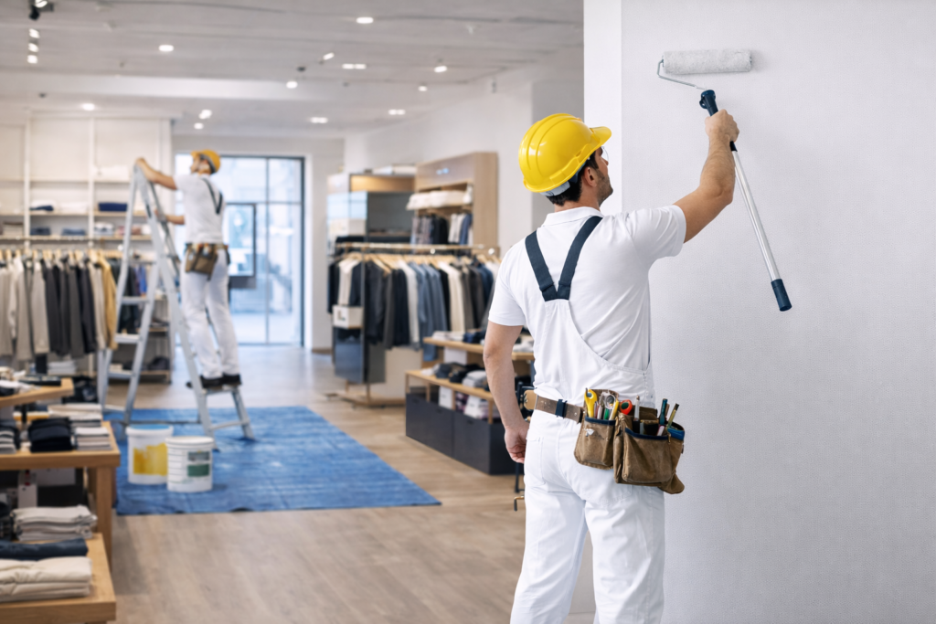 Pintores para locales comerciales en Madrid Tiendas y negocios