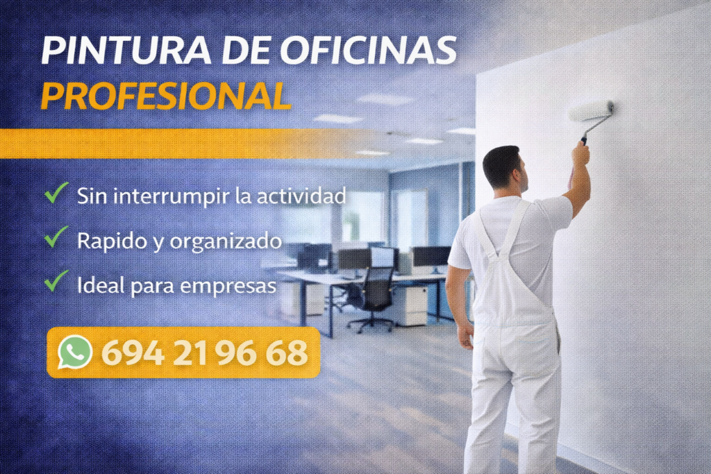 Pintura de oficinas profesional
